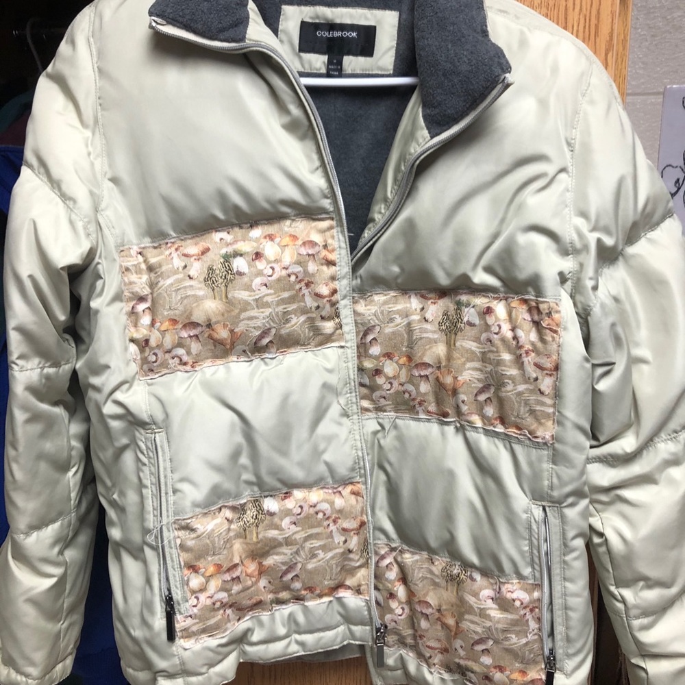 Green Puffer Coat